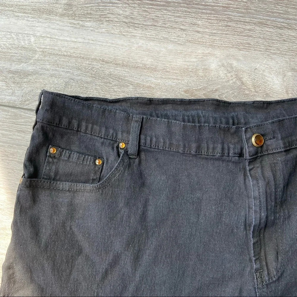 DG2 BY DIANE GILMAN Studded Embellished Stretchy  Skinny Jeans - Picture 9 of 14